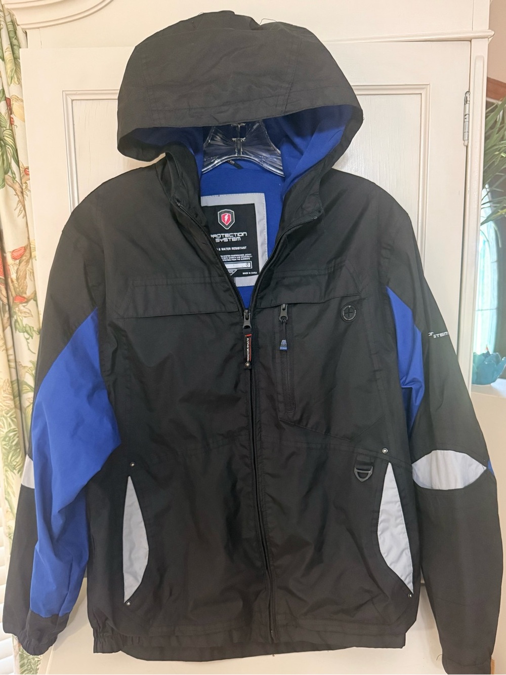 Protection System outerwear jacket BLK/blue size Y Large 14-16